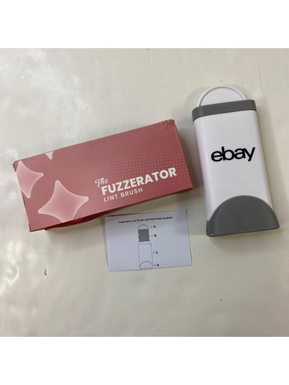 The Fuzzerator Lint Brush Self-Cleaning Base eBayana